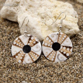 Hot Sale Shell Earrings Premium Handmade from Bali